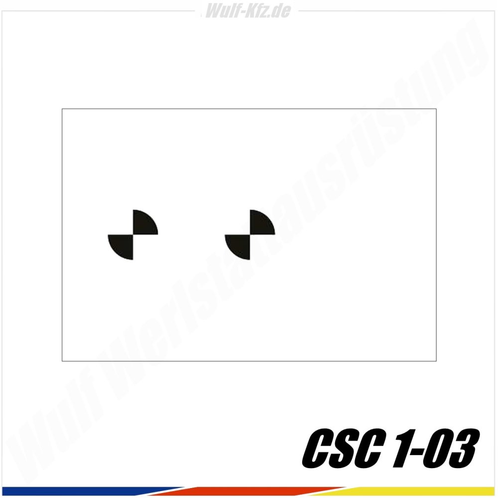 Hella Gutmann CSC-Tool Kalibriertafel Renault & Smart CSC 1-03